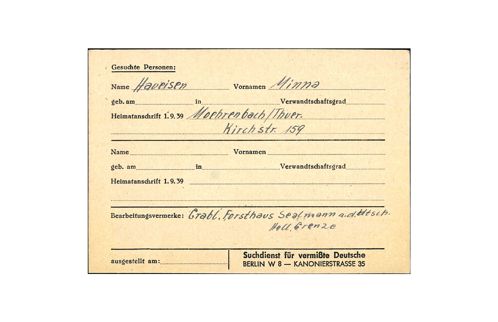 Werner Kurt Heinz Haueisen Werner Kurt Heinz Haueisen