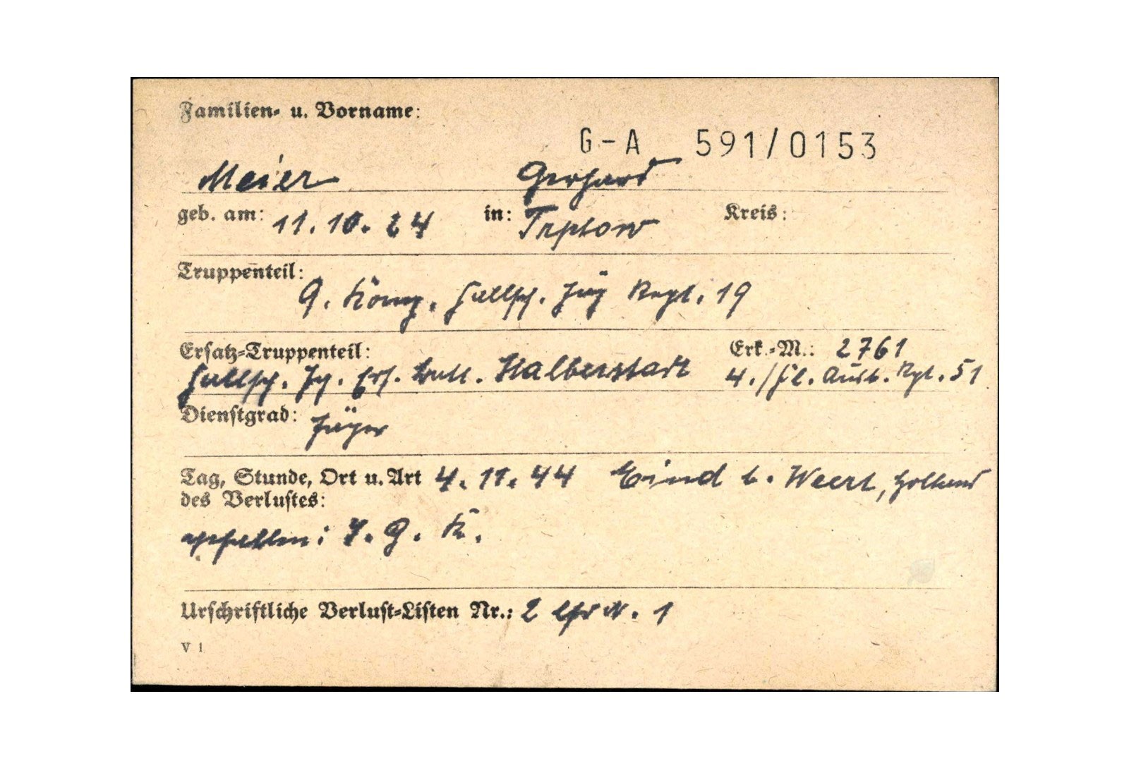 Gerhard Meier Gerhard Meier