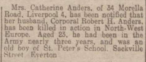 Robert Henry Anders Robert Henry Anders