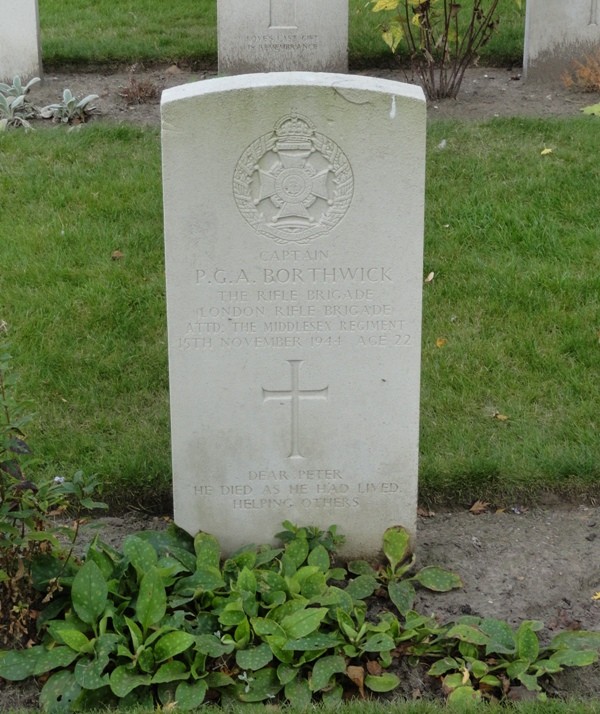 Peter George Alexander Borthwick Peter George Alexander Borthwick