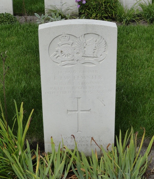 Edward James William Fewster Edward James William Fewster