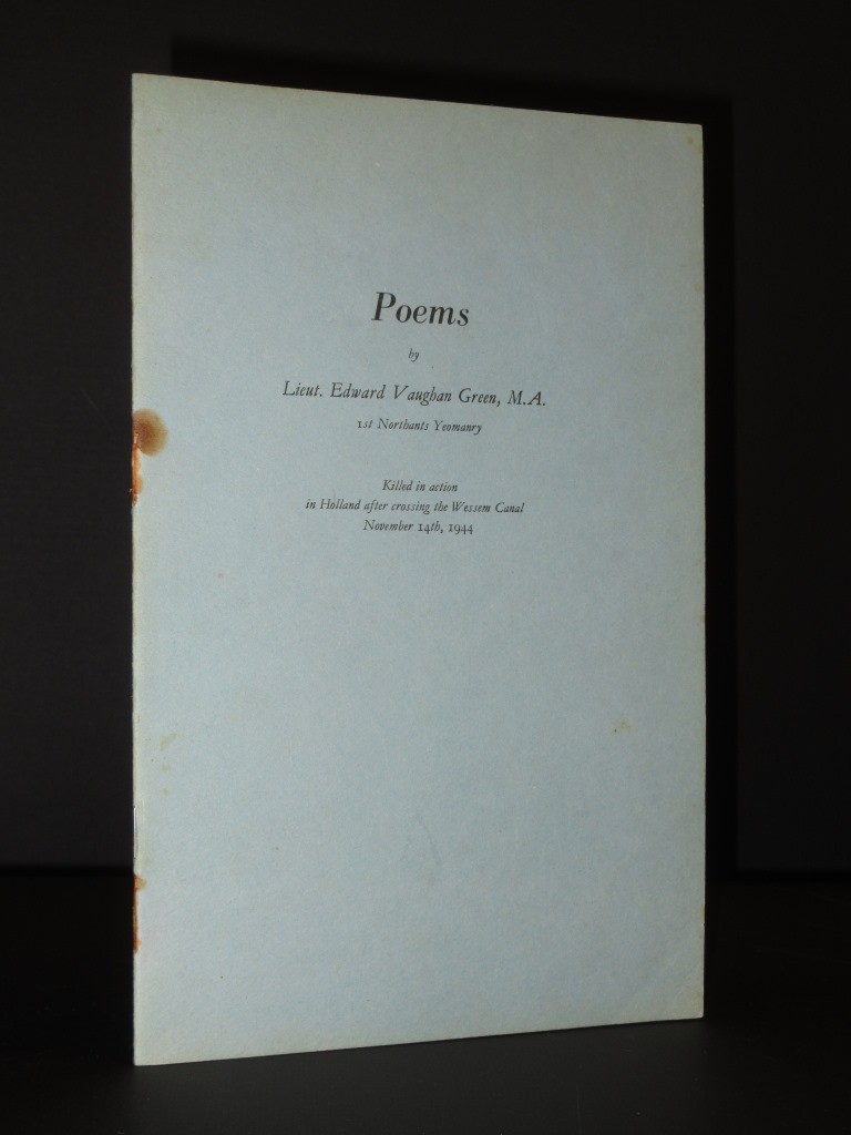 Edward Vaughan Green Edward Vaughan Green