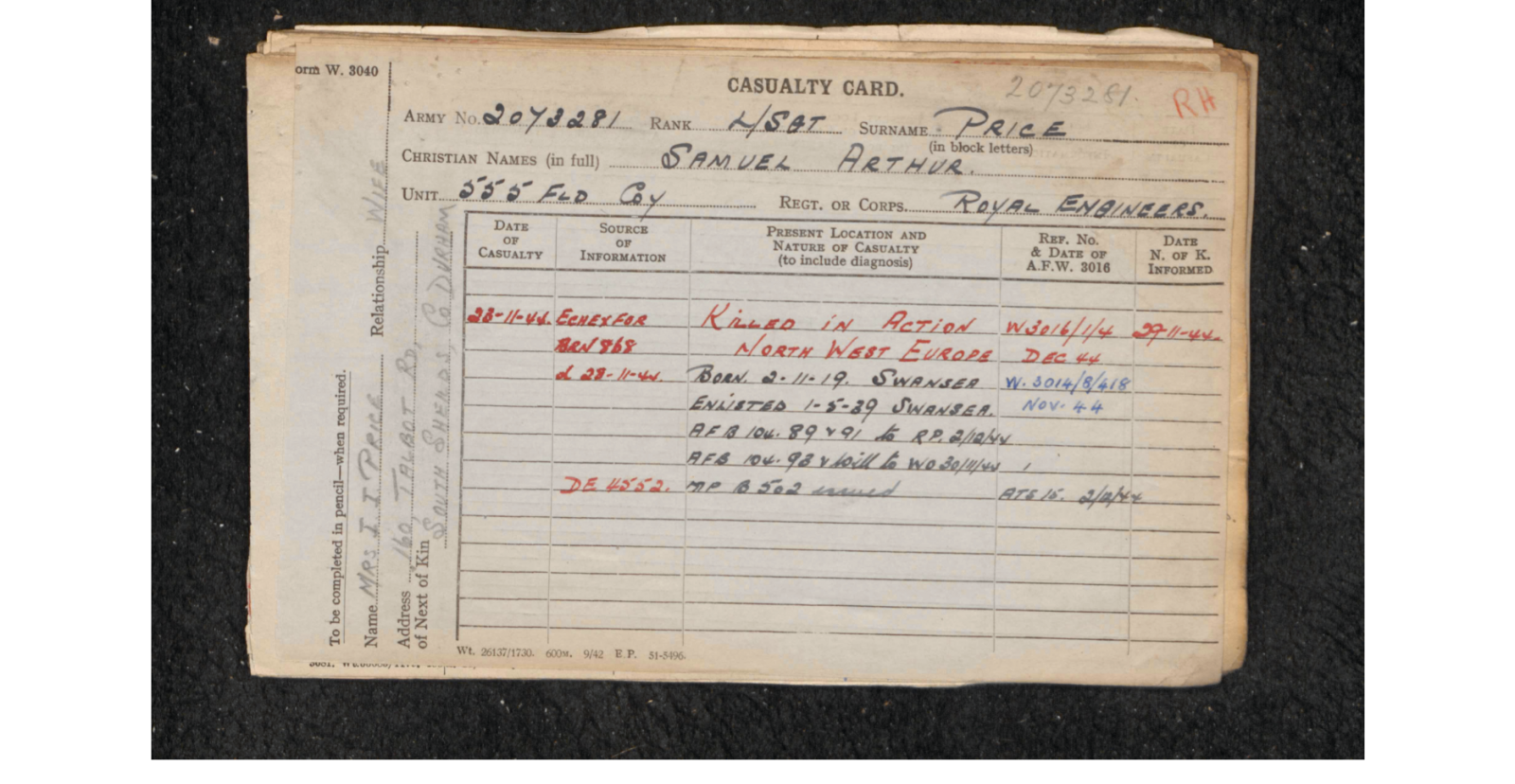 Samuel Arthur Price Samuel Arthur Price