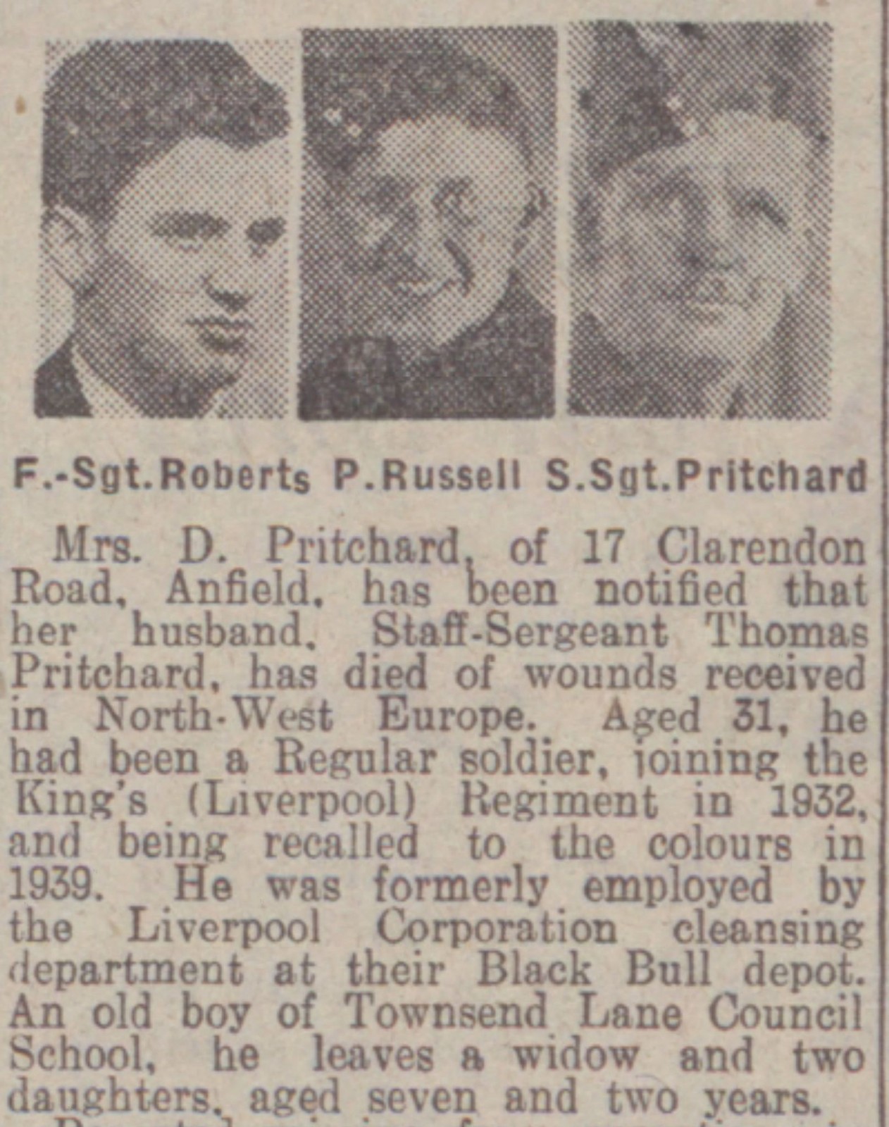 Thomas Pritchard Thomas Pritchard