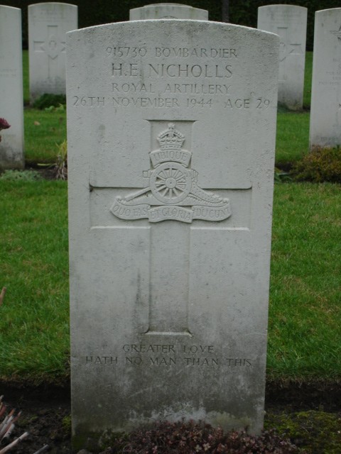 Henry Edgar Nicholls Henry Edgar Nicholls