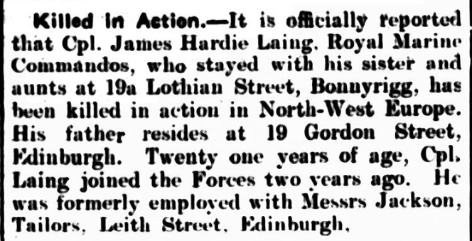 James Hardie Laing James Hardie Laing