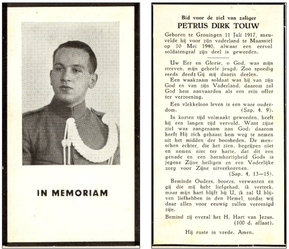 Petrus Dirk Touw Petrus Dirk Touw